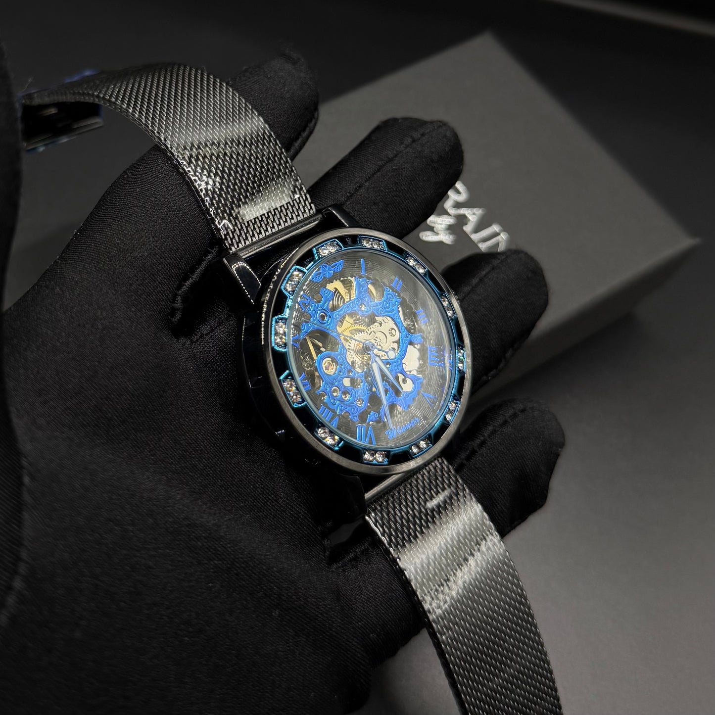 EDELSTAHL "WINNER" UHR - ICERAIN JEWELRY