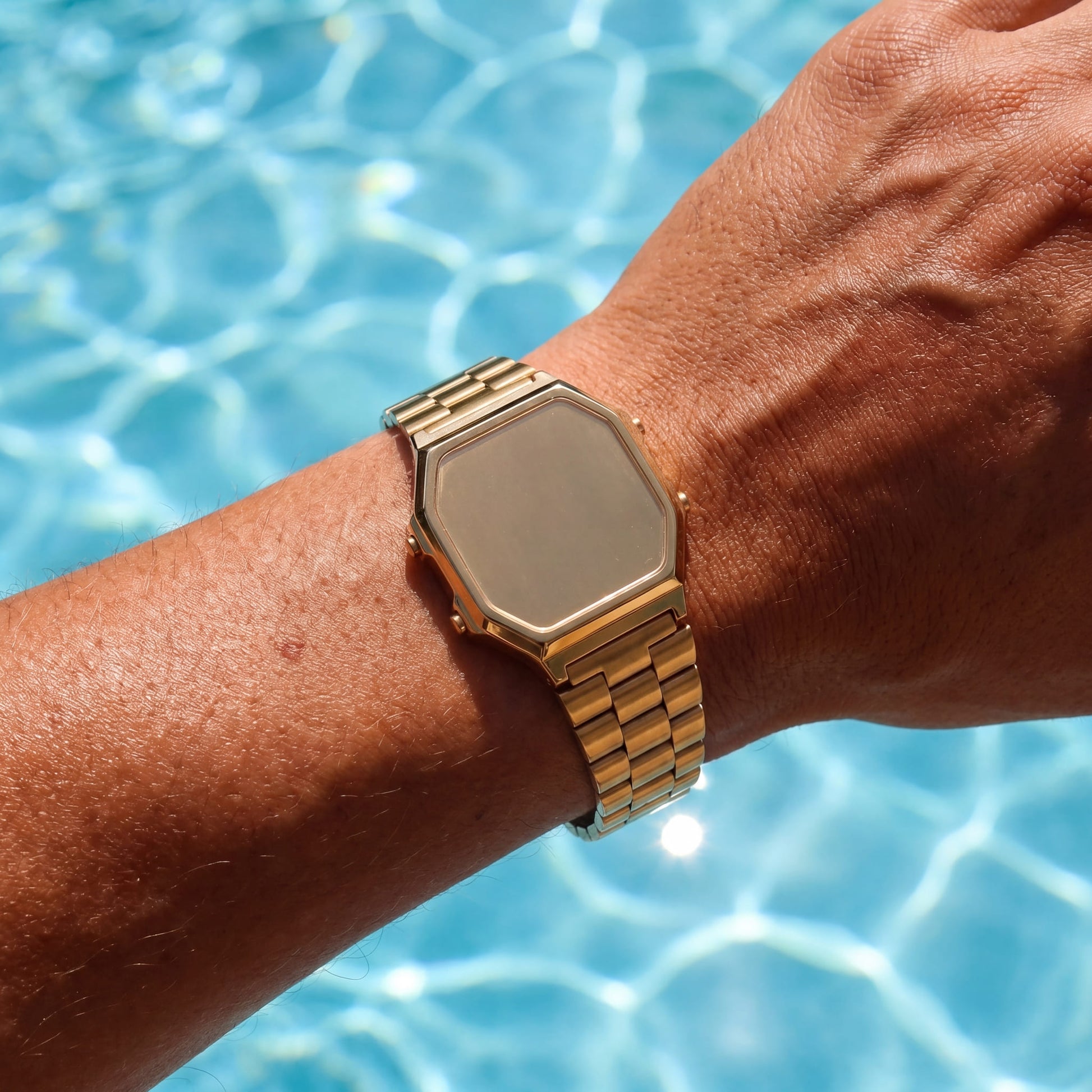EDELSTAHL "GOLD WATCH" ARMBAND - ICERAIN JEWELRY