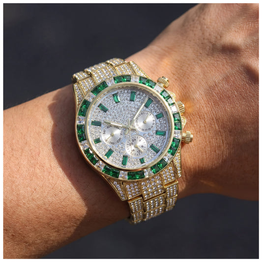 ICED OUT "SOLLINI V2" UHR - ICERAIN JEWELRY