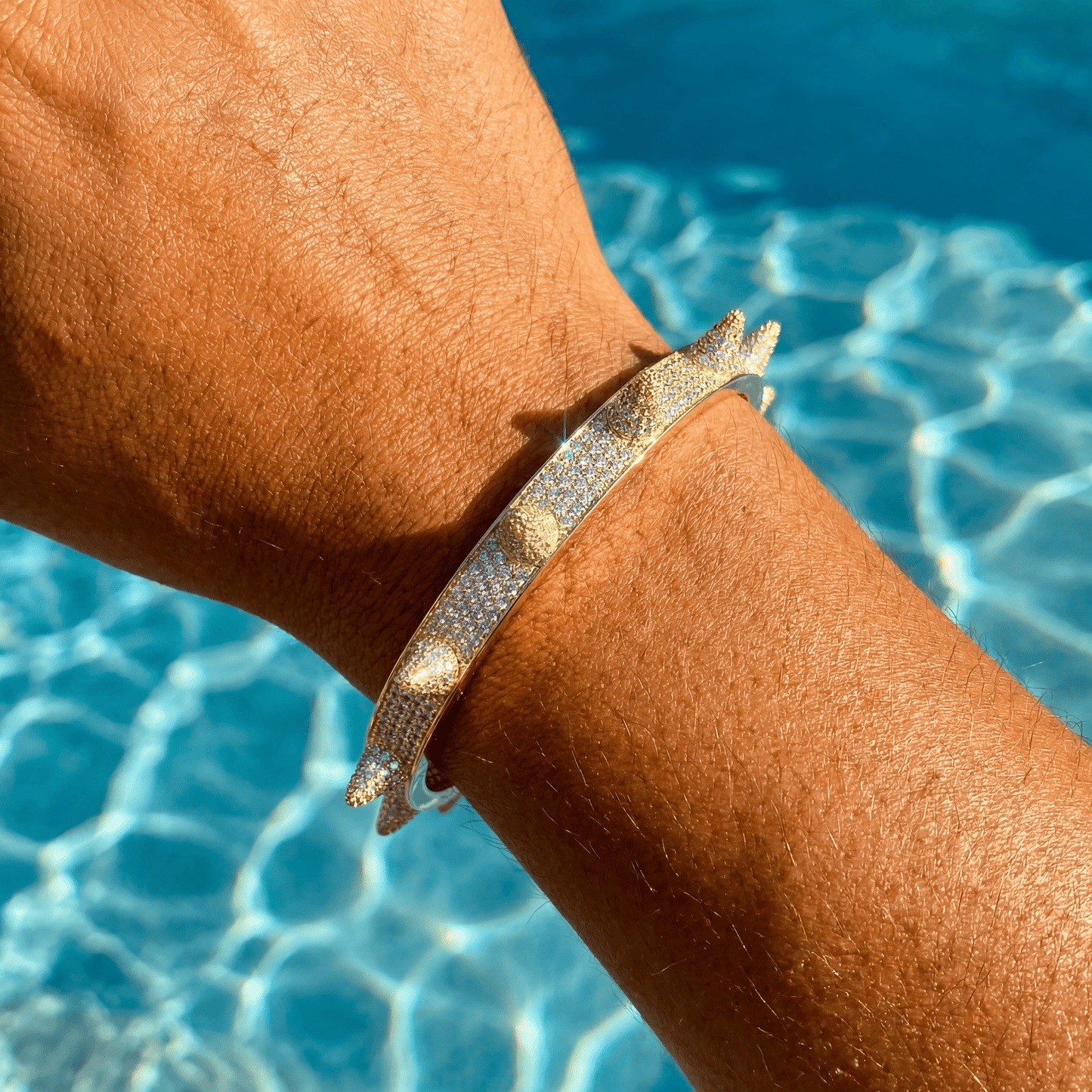 ICED OUT "SPIKE" ARMREIF - ICERAIN JEWELRY