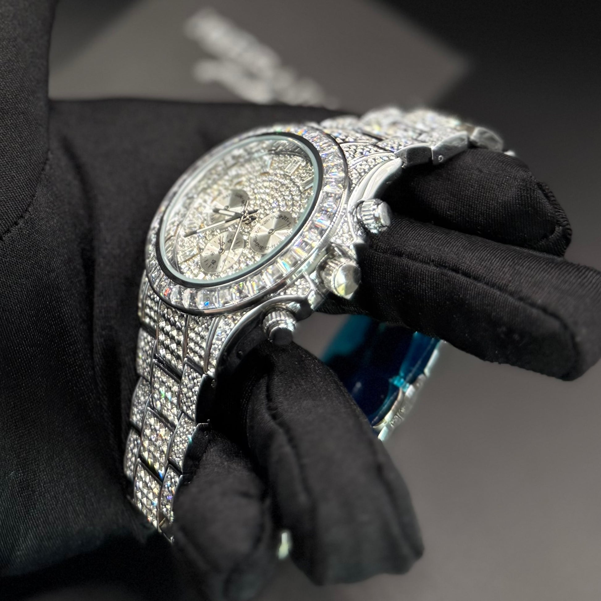 ICED OUT "SOLLINI V3" UHR - ICERAIN JEWELRY