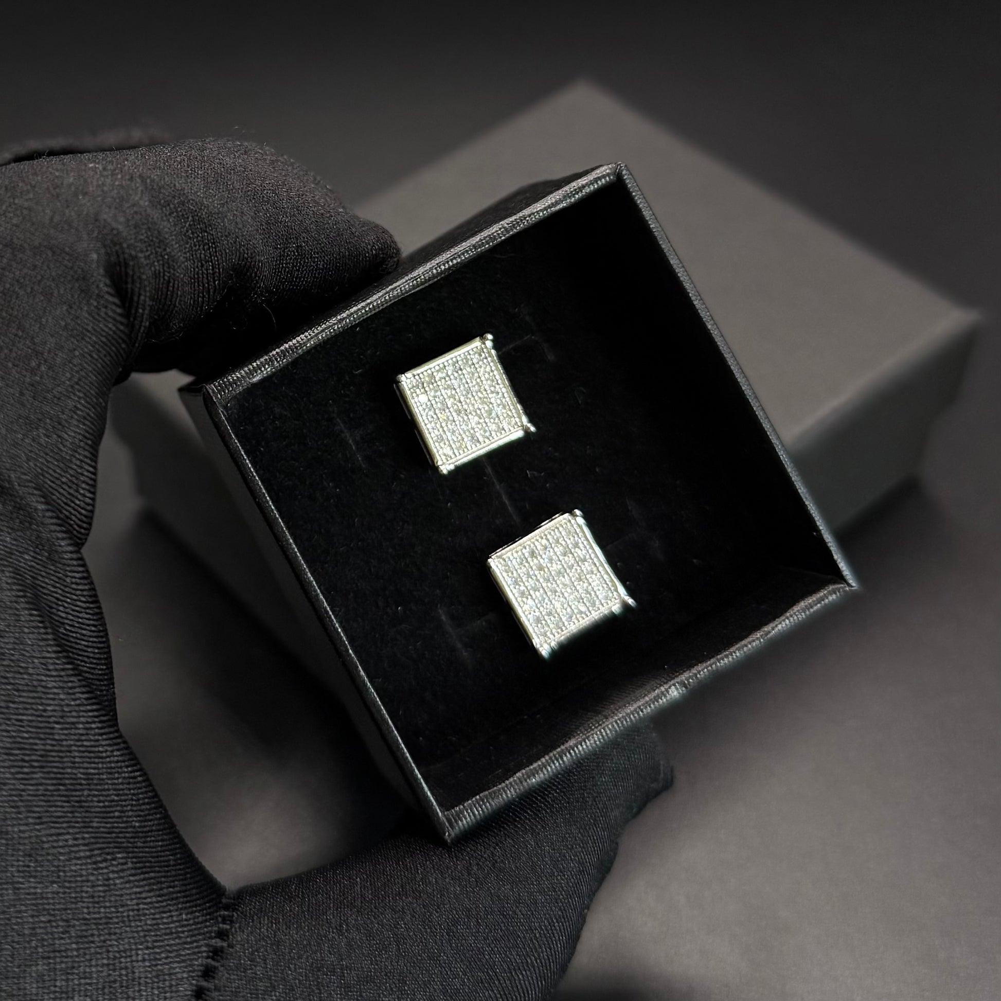 ICED OUT "JOKER" OHRRINGE - ICERAIN JEWELRY
