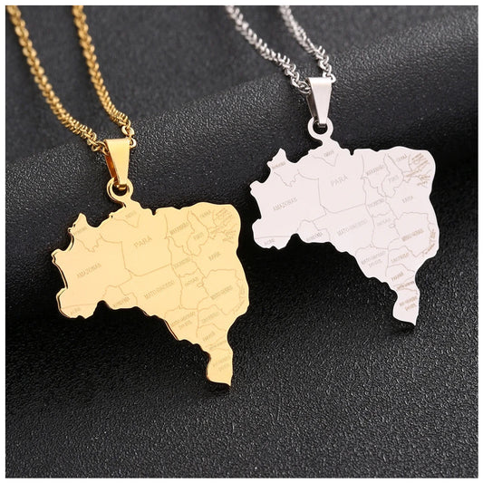 EDELSTAHL "BRAZIL V2" LÄNDERKETTE - ICERAIN JEWELRY
