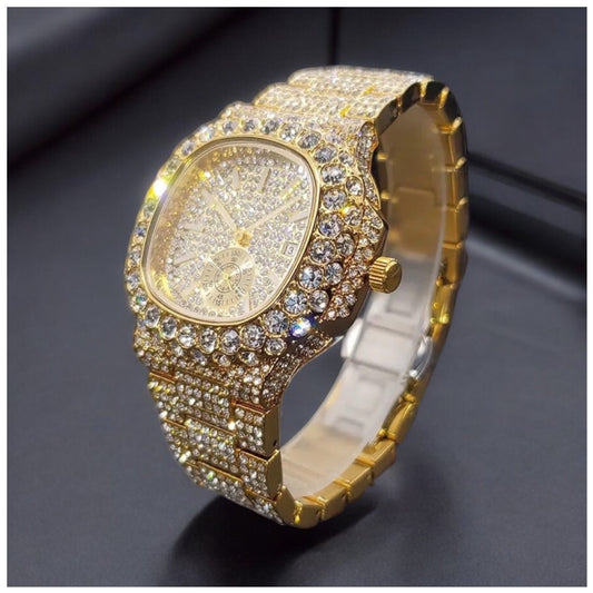 ICED OUT "SCINTILLARE" UHR - ICERAIN JEWELRY