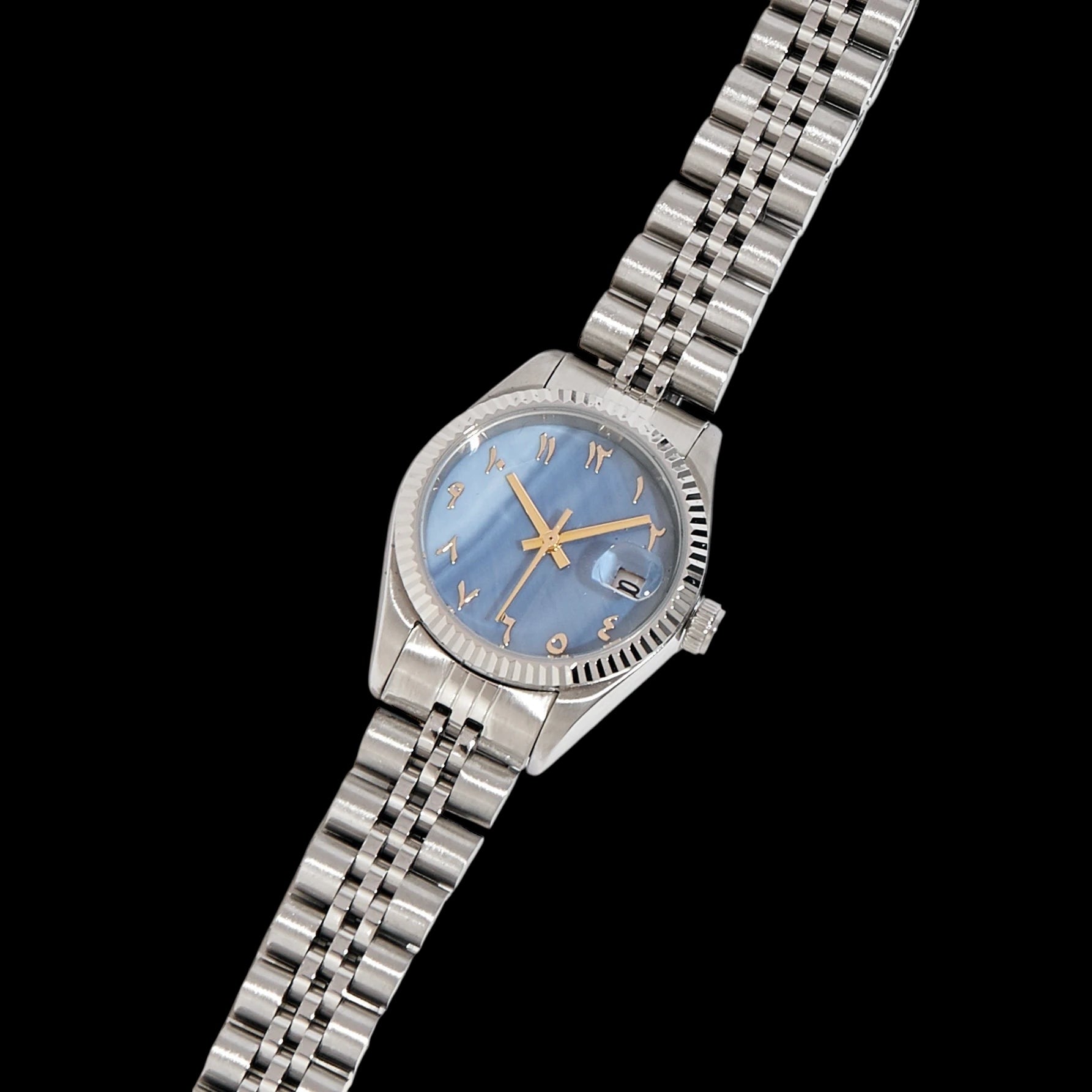 EDELSTAHL "ARABIC" FRAUEN UHR - ICERAIN JEWELRY