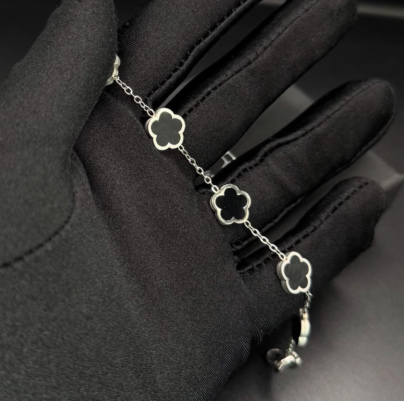 EDELSTAHL "CLOVER" ARMBAND - ICERAIN JEWELRY