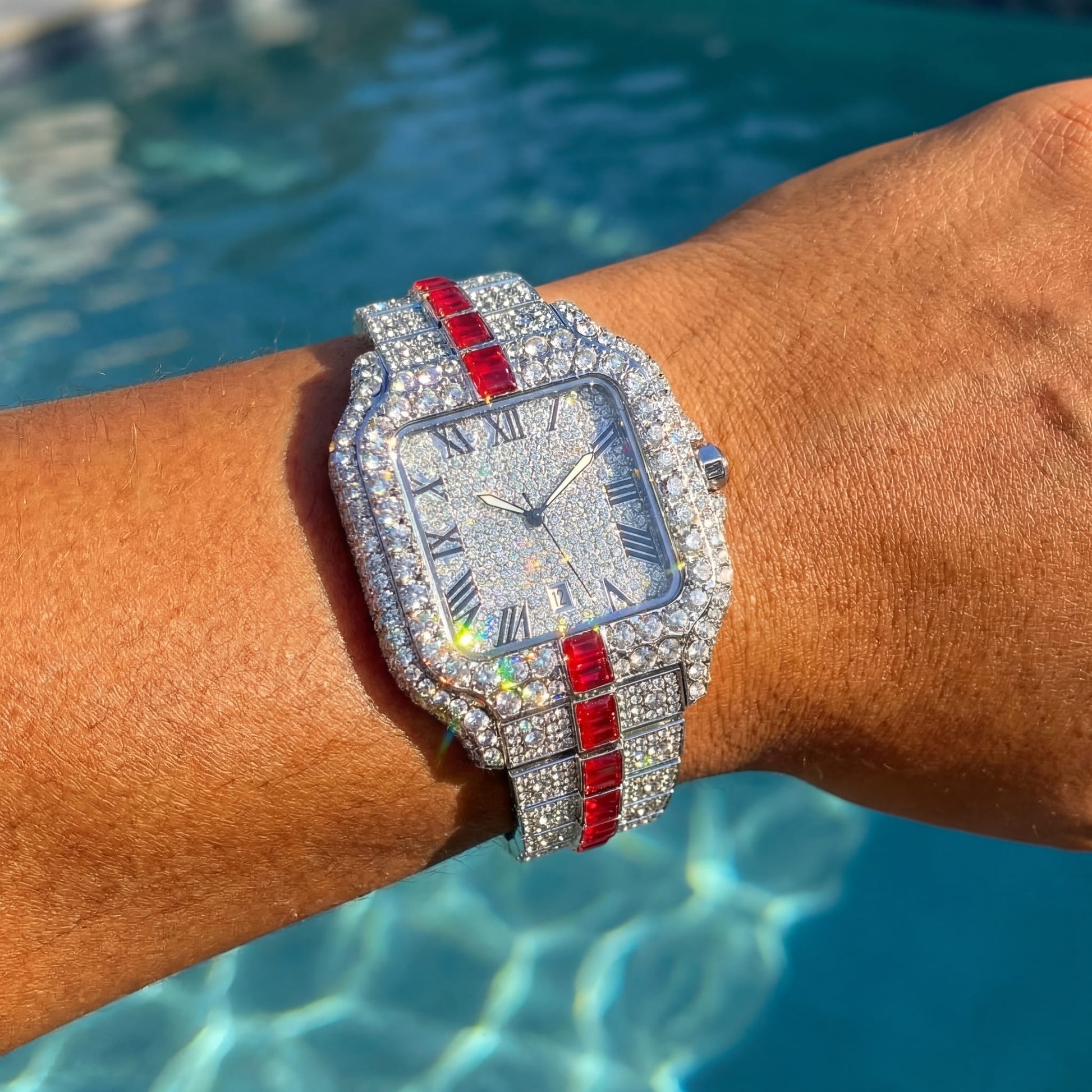 ICED OUT "PIAZZA V3" UHR - ICERAIN JEWELRY