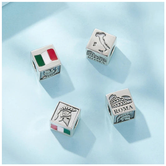 925S SILVER "ITALY V2" CHARM - ICERAIN JEWELRY