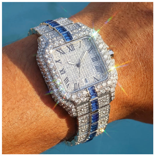 ICED OUT "PIAZZA V3" UHR - ICERAIN JEWELRY