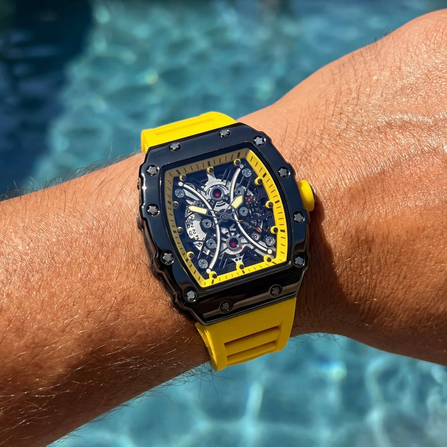 EDELSTAHL "WARRIOR V2" UHR - ICERAIN JEWELRY