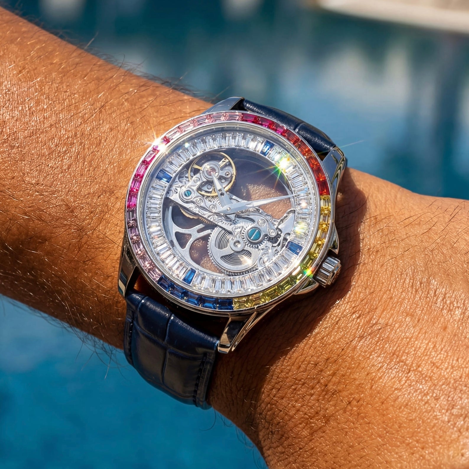 ICED OUT AUTOMATIK "MONTRANACO" UHR - ICERAIN JEWELRY