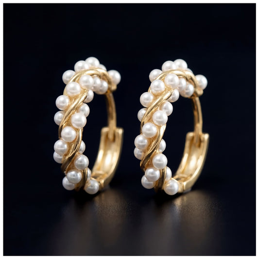 EDELSTAHL "TWIST" OHRRINGE - ICERAIN JEWELRY