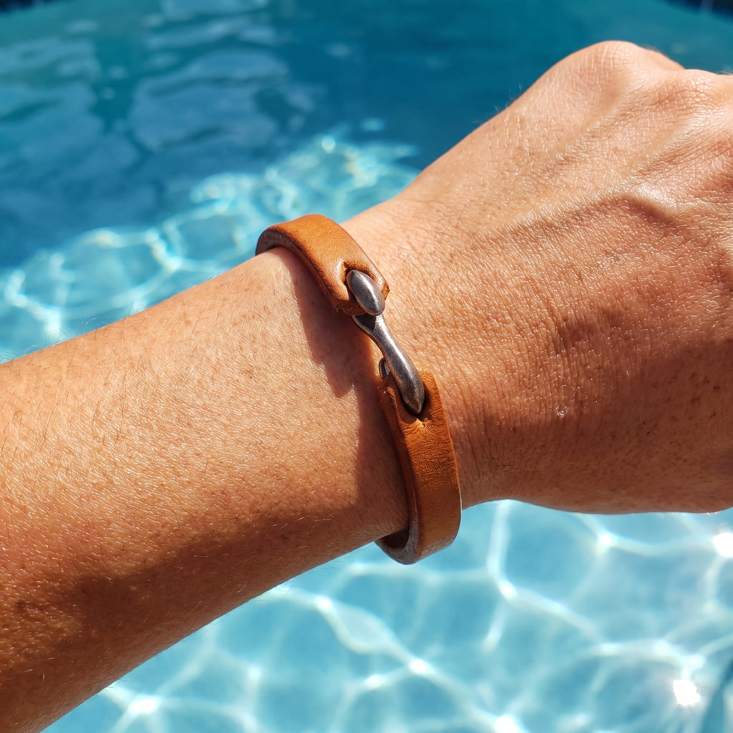 LEDER "MANSHAT" ARMBAND - ICERAIN JEWELRY