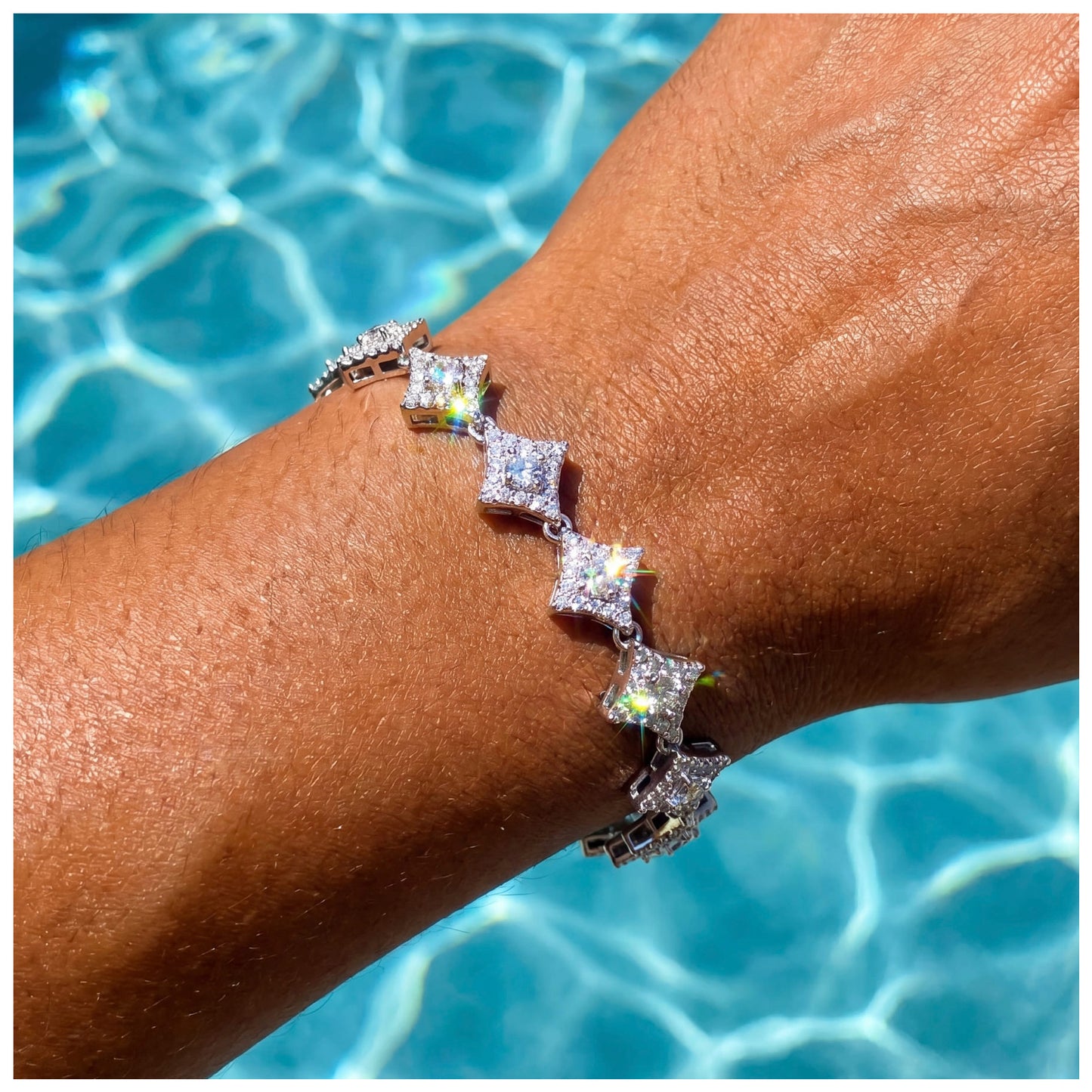 ICED OUT 10MM "DRAGO" ARMBAND - ICERAIN JEWELRY