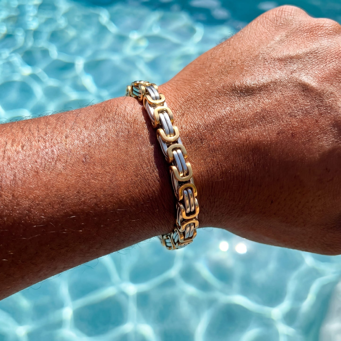 EDELSTAHL 8MM "KING" ARMBAND - ICERAIN JEWELRY
