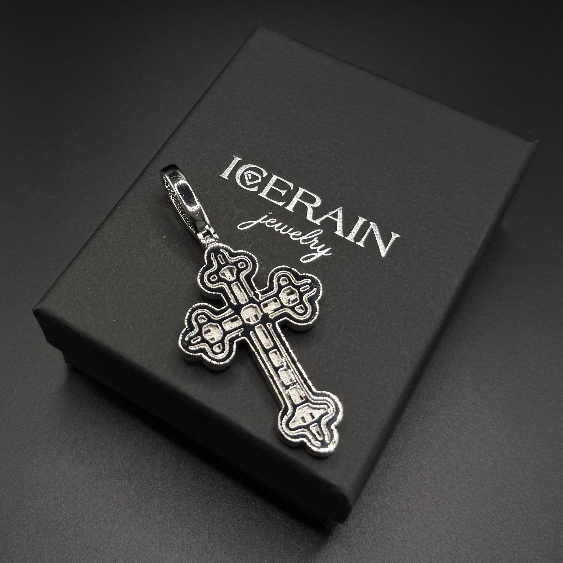 ICED OUT "CROSS V2" KETTE - ICERAIN JEWELRY