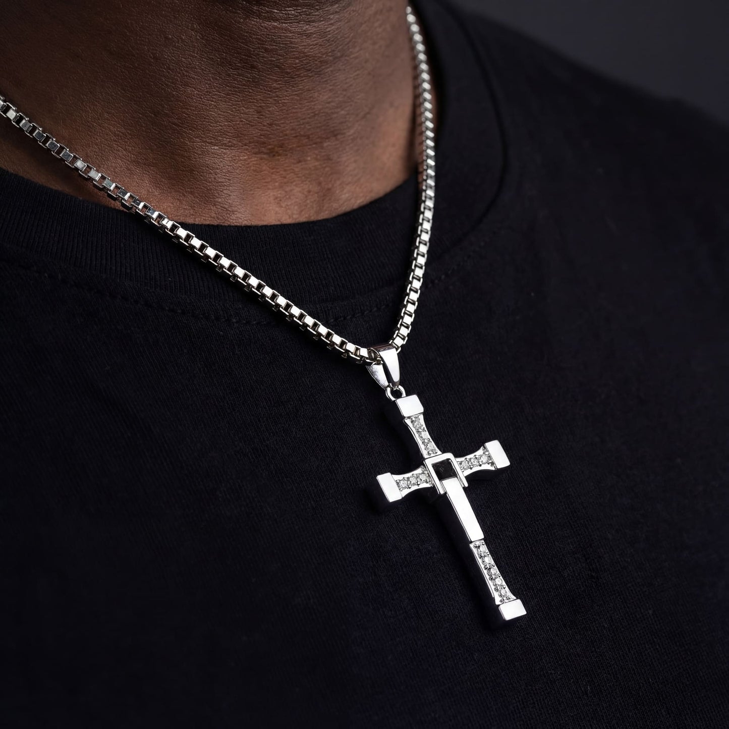 ICED OUT "TORETTO CROSS" KETTE - ICERAIN JEWELRY