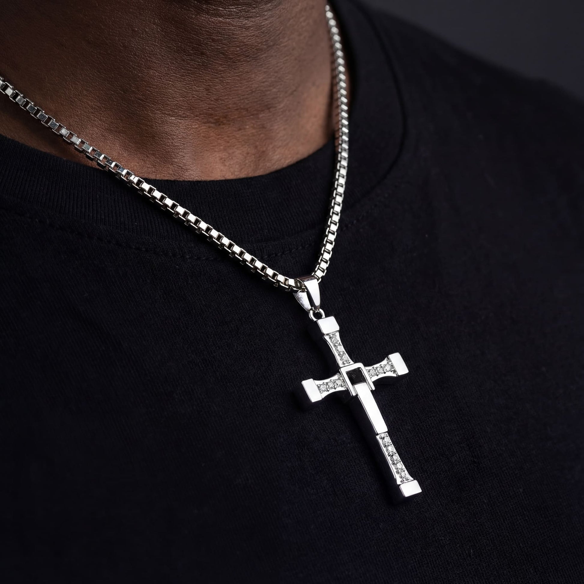 ICED OUT "TORETTO CROSS" KETTE - ICERAIN JEWELRY