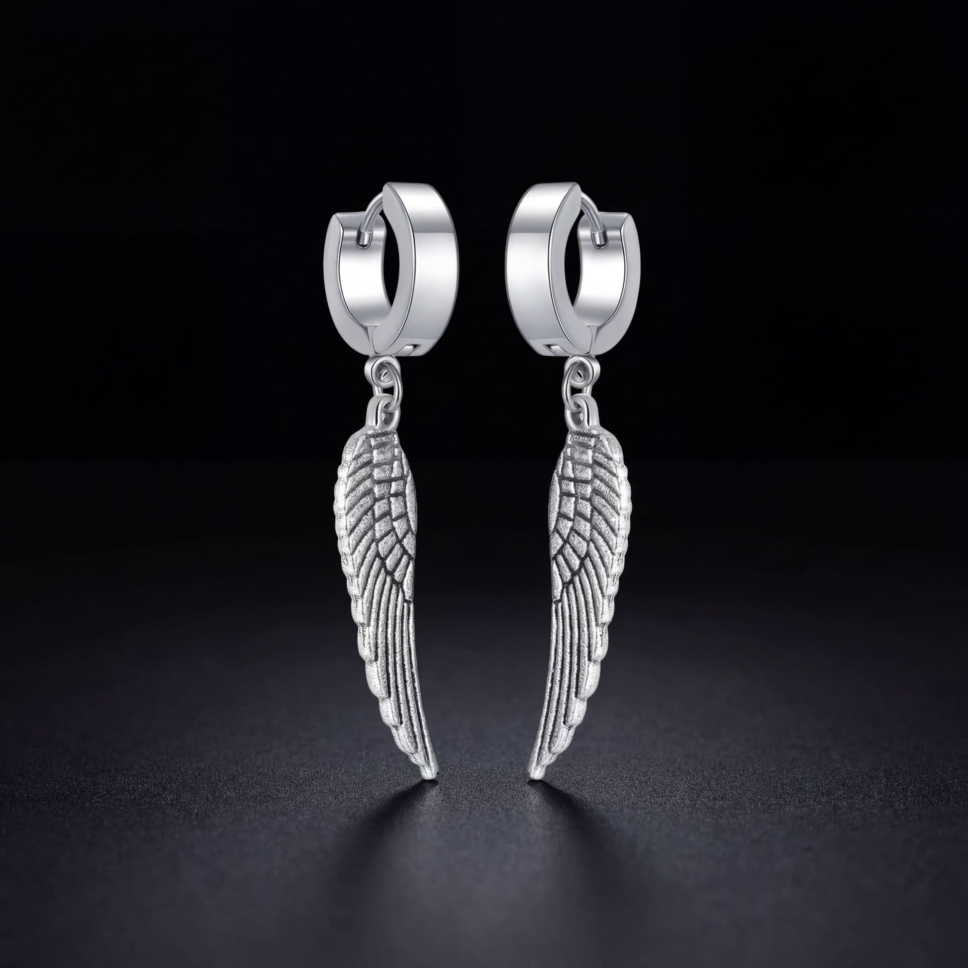 EDELSTAHL "ANGELWINGS" OHRRINGE - ICERAIN JEWELRY