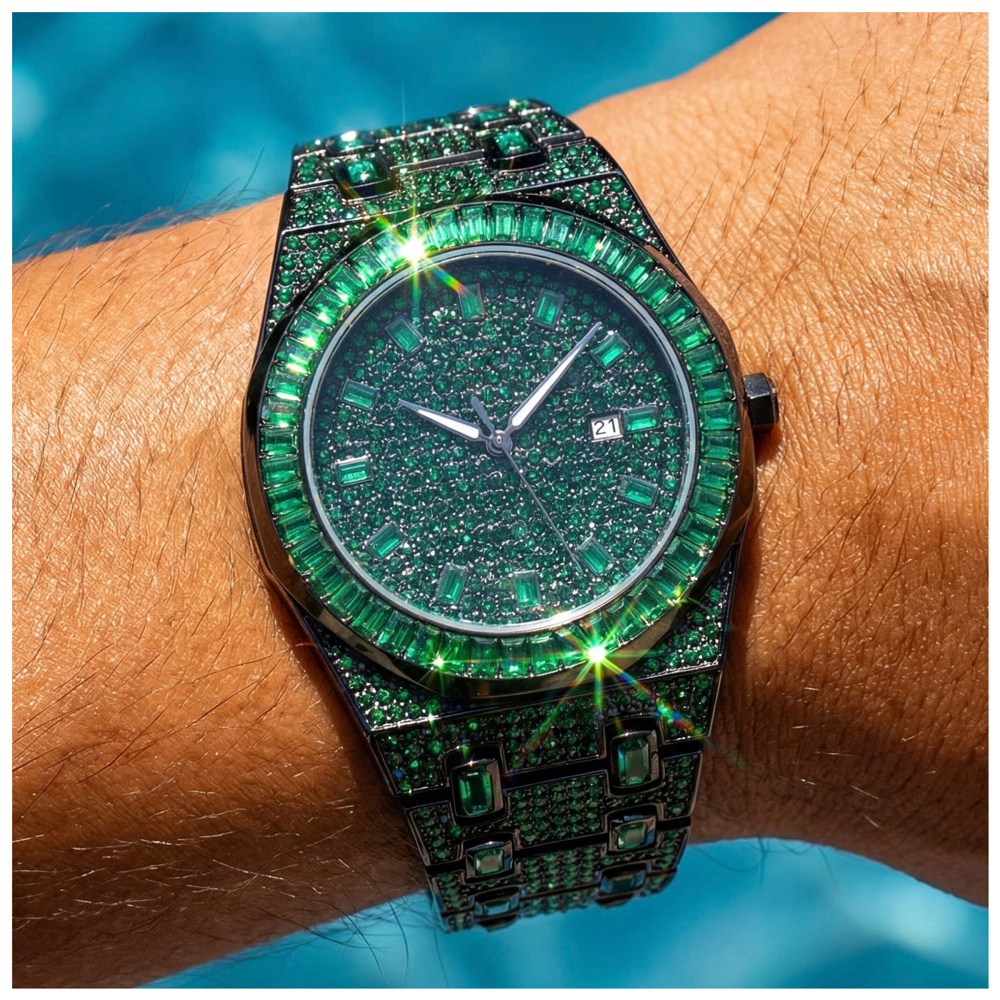 ICED OUT "APOSTEL V4" UHR - ICERAIN JEWELRY