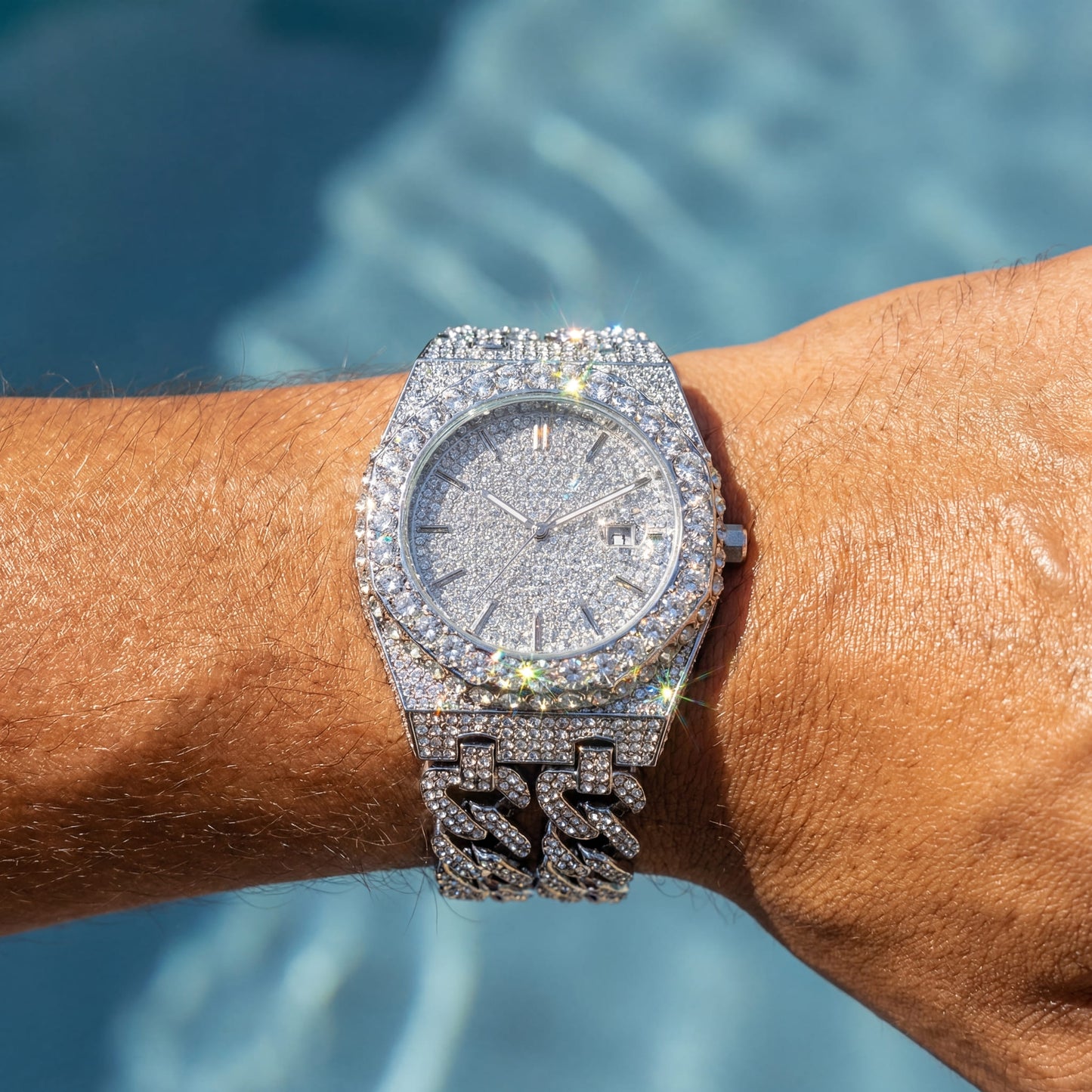 ICED OUT "APOSTEL V2" UHR - ICERAIN JEWELRY