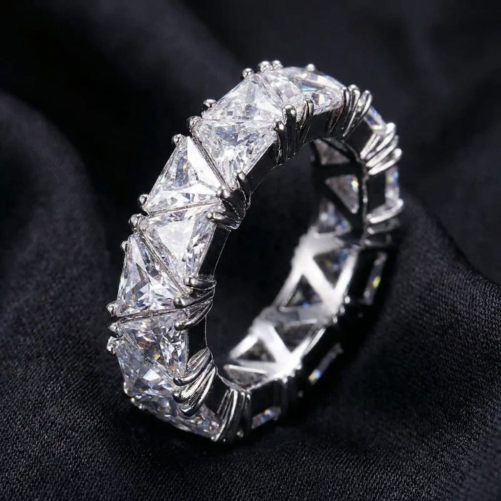 ICED OUT "SILVER SURFER" RING - ICERAIN JEWELRY