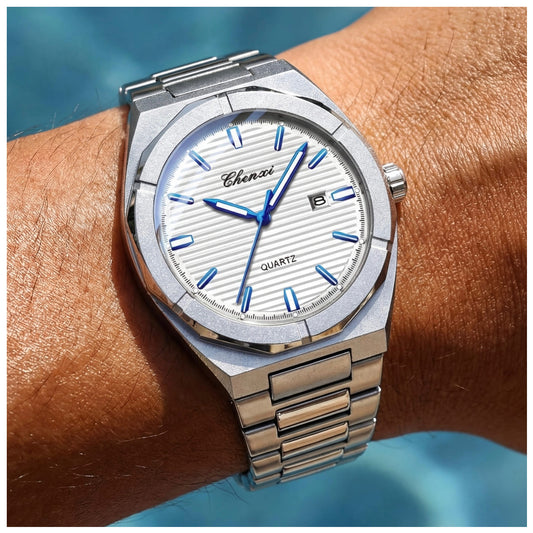 EDELSTAHL "ECLIPSE" UHR - ICERAIN JEWELRY