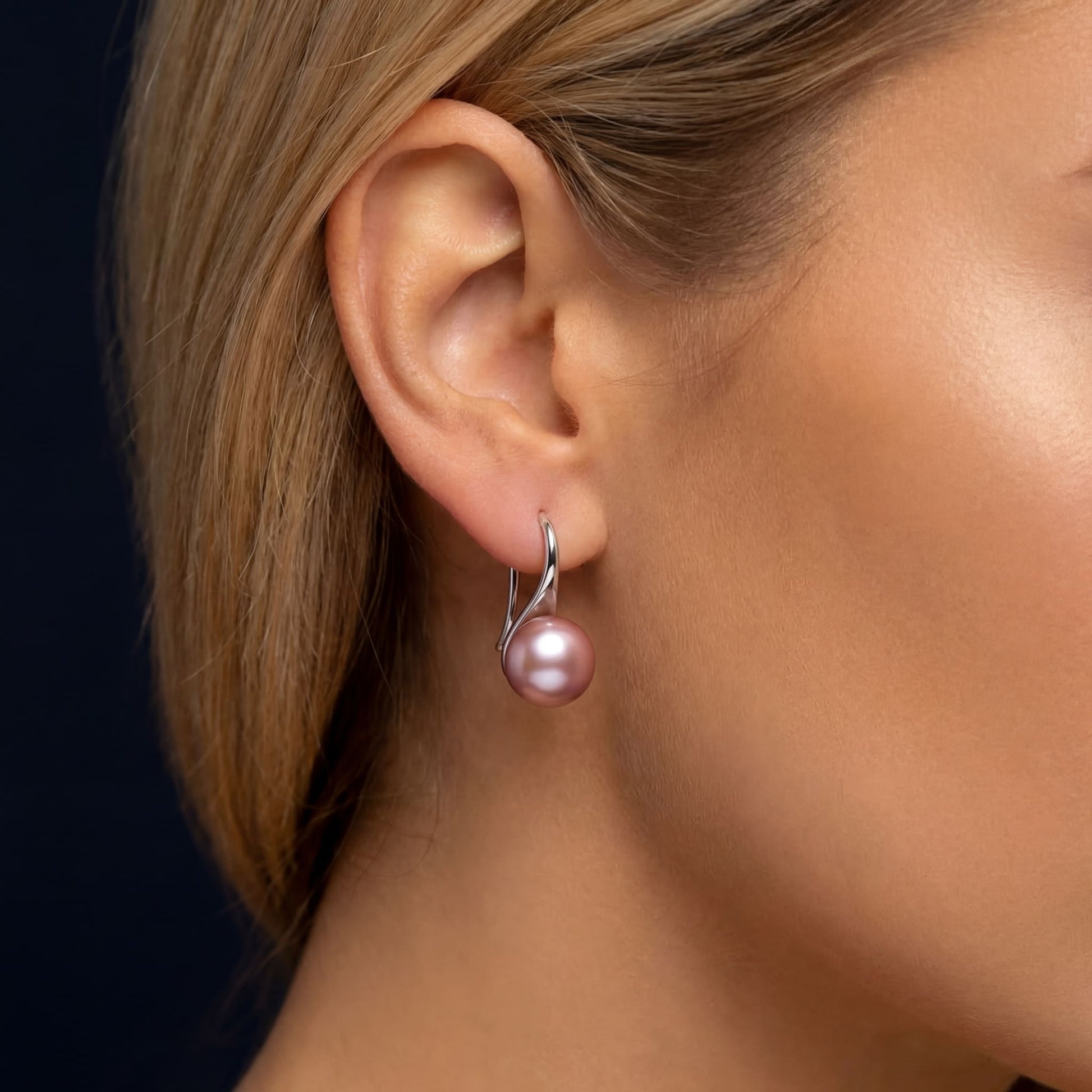 925S SILVER "PEARL V2" OHRRINGE - ICERAIN JEWELRY