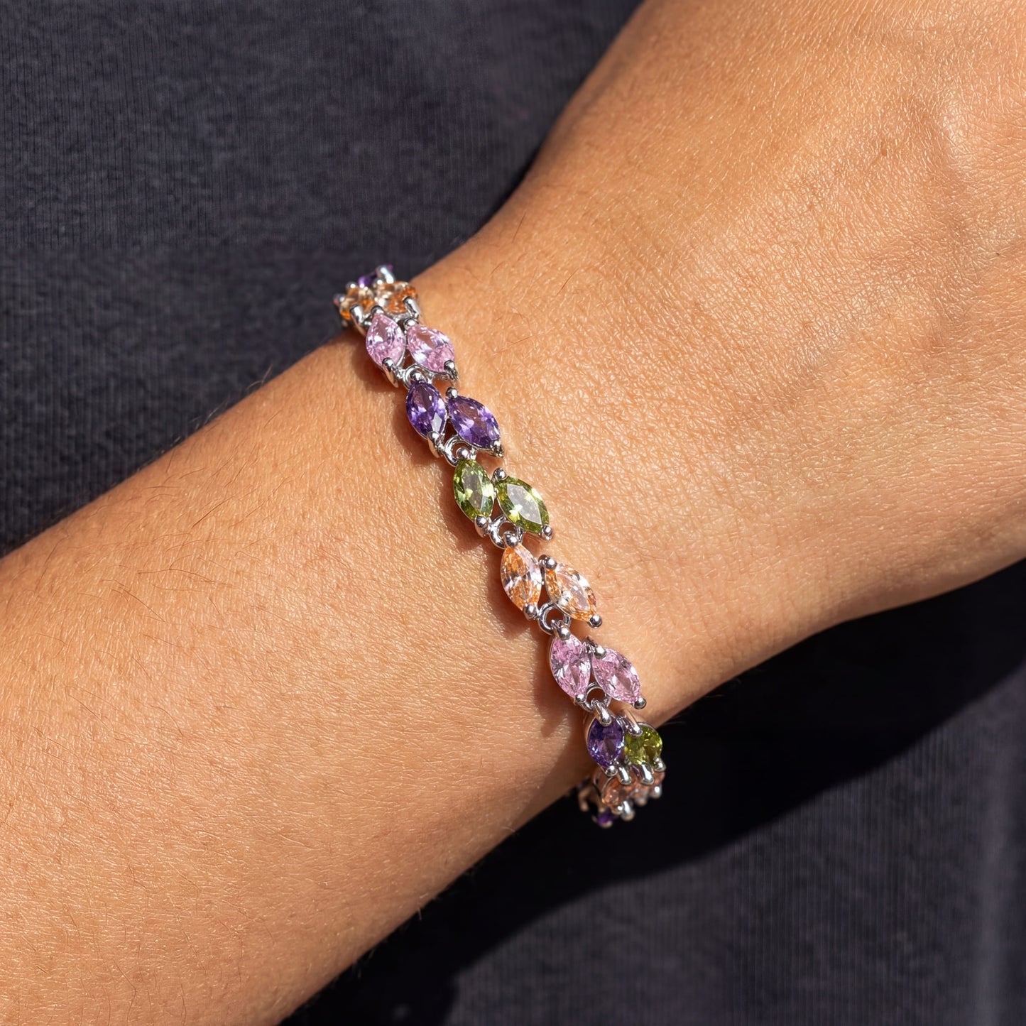 ICED OUT "FLOWER" ARMBAND - ICERAIN JEWELRY