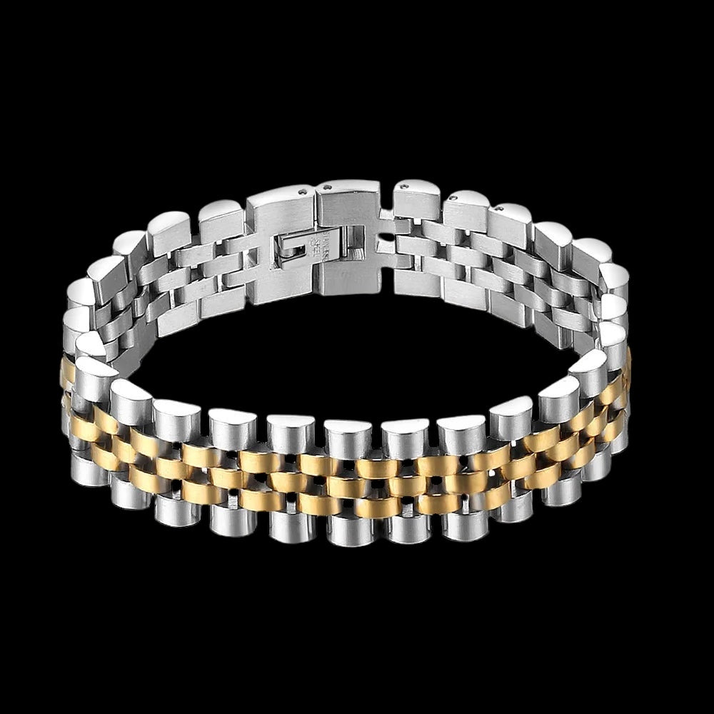 Luxus Edelstahl "Jubilee" Armbänder