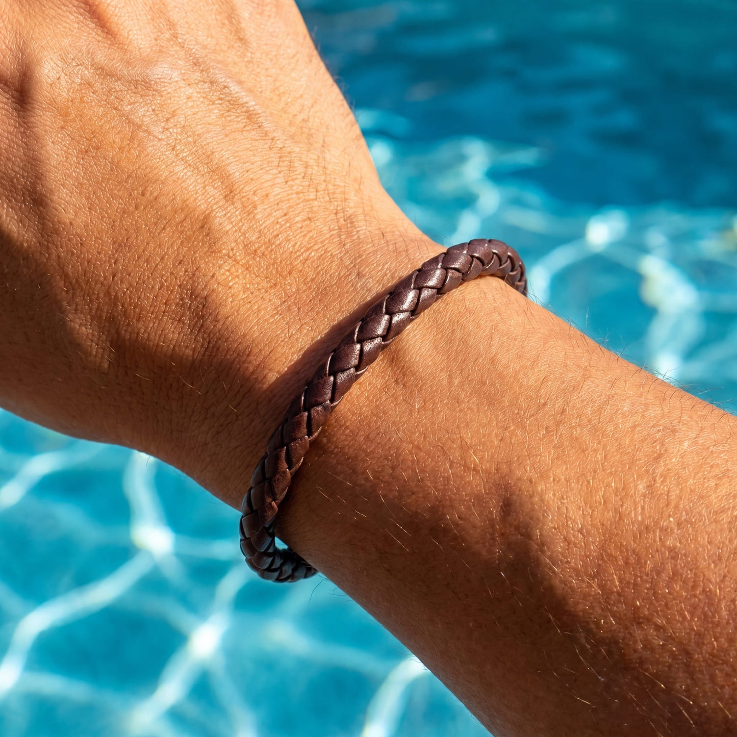 LEDER "RINGO" ARMBAND - ICERAIN JEWELRY
