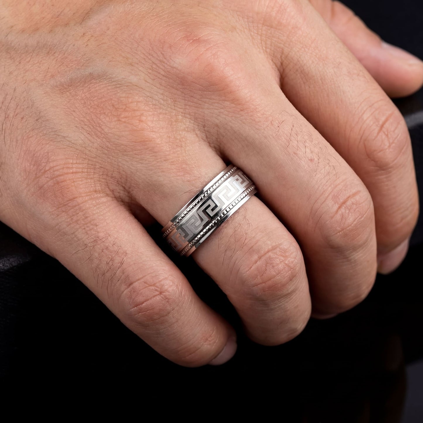 EDELSTAHL "FRANCESCO" RING - ICERAIN JEWELRY