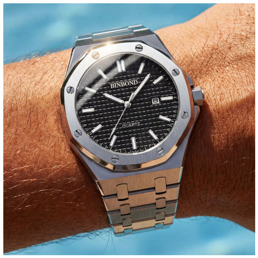 EDELSTAHL "DIOLARER" UHR - ICERAIN JEWELRY