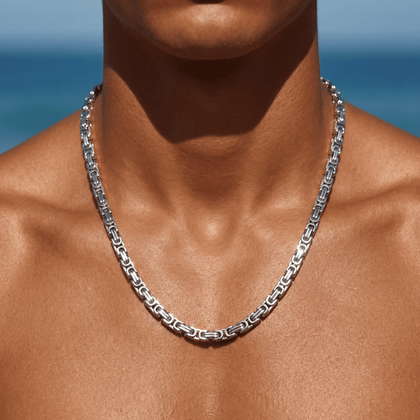 EDELSTAHL 4MM "SILVER KING" KETTE - ICERAIN JEWELRY