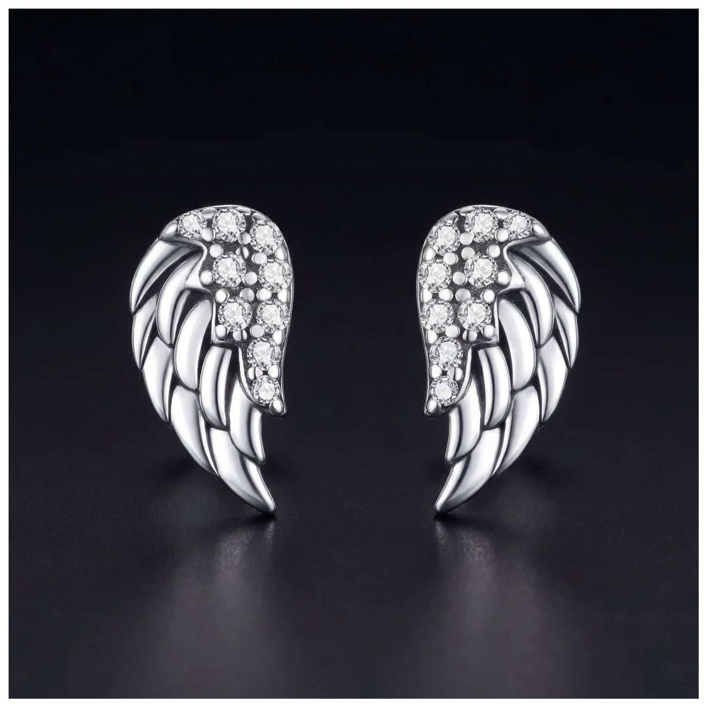 925S SILVER "ANGEL" OHRRINGE - ICERAIN JEWELRY