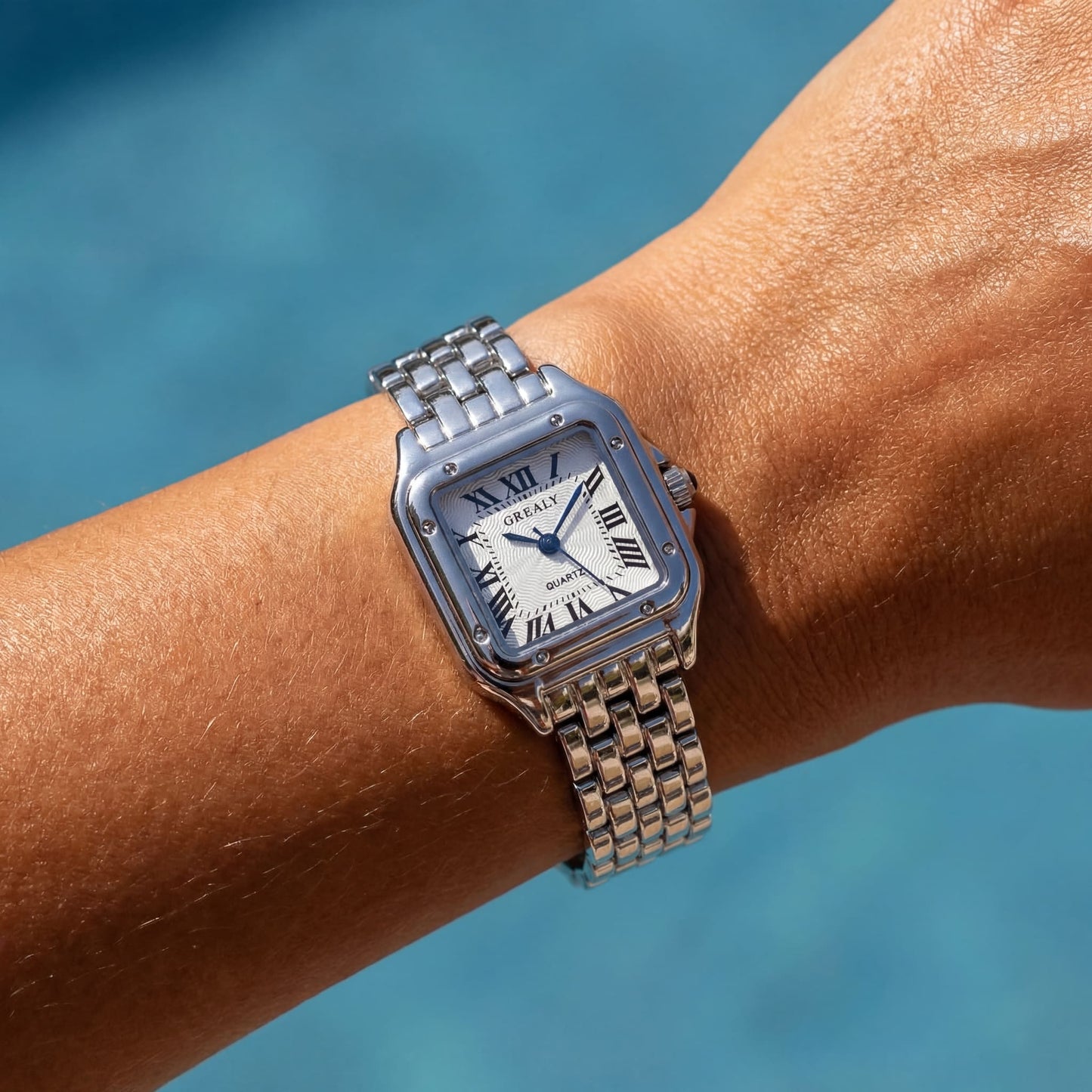 EDELSTAHL "LADILO" UHR - ICERAIN JEWELRY