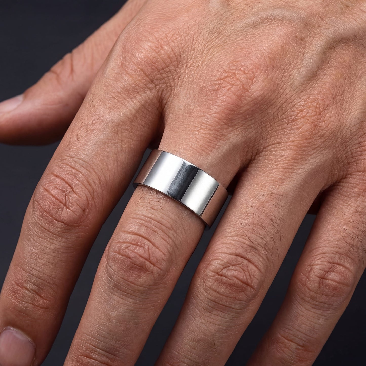 EDELSTAHL 6/8/11.5MM "BASICA" RING - ICERAIN JEWELRY