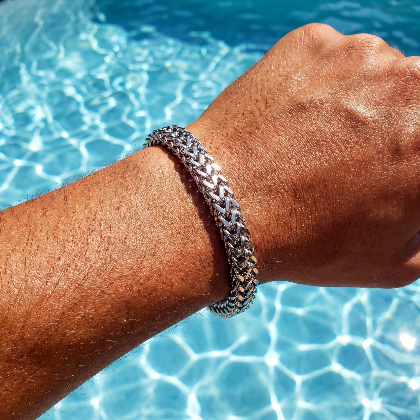 EDELSTAHL 8MM "ZICOLO" ARMBAND - ICERAIN JEWELRY