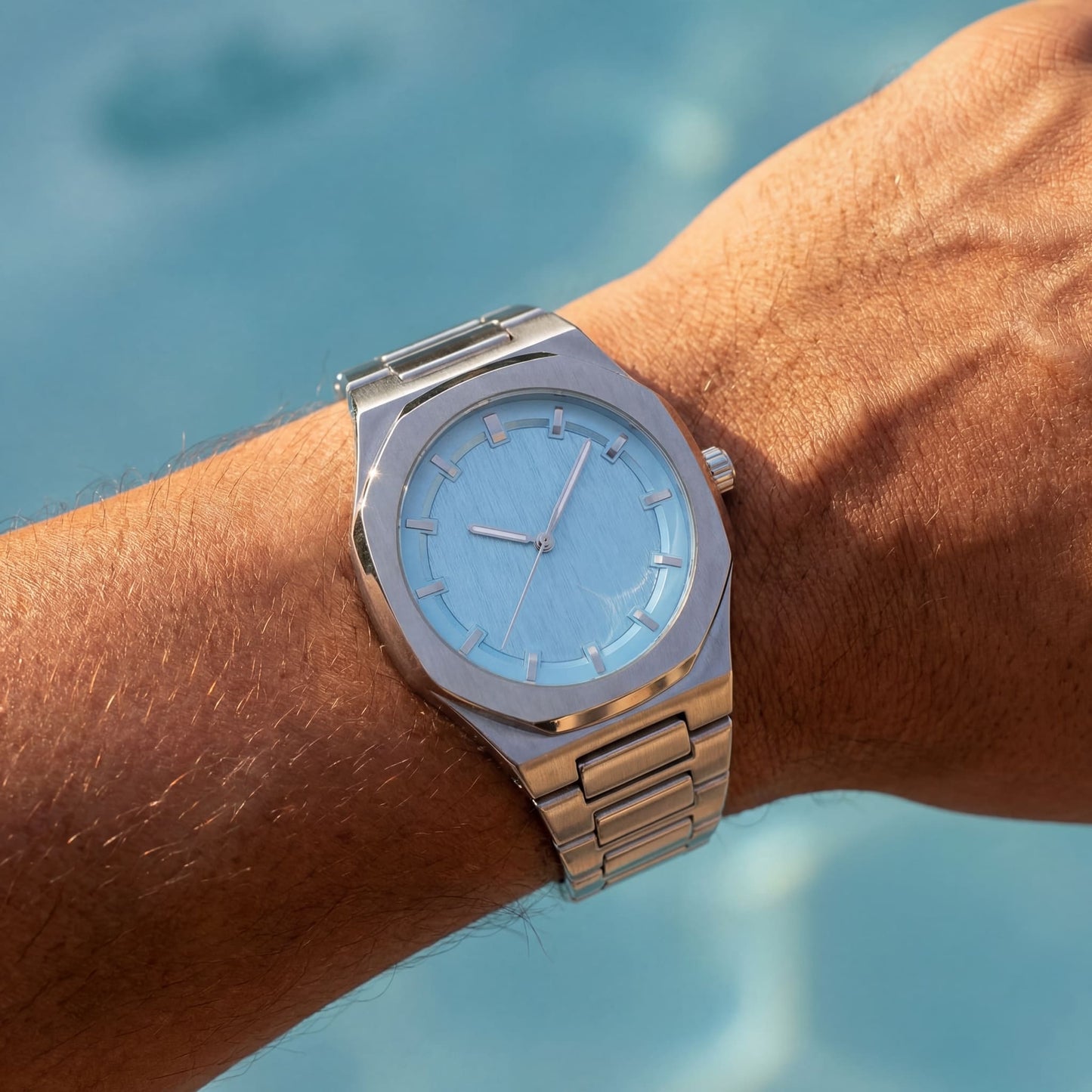 EDELSTAHL "HOMBRERO" UHR - ICERAIN JEWELRY