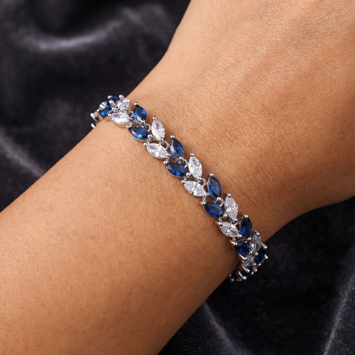 ICED OUT "FLOWER" ARMBAND - ICERAIN JEWELRY
