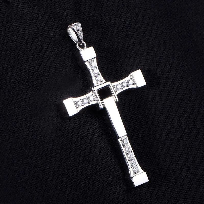 Luxus Edelstahl "Toretto Cross" Kette