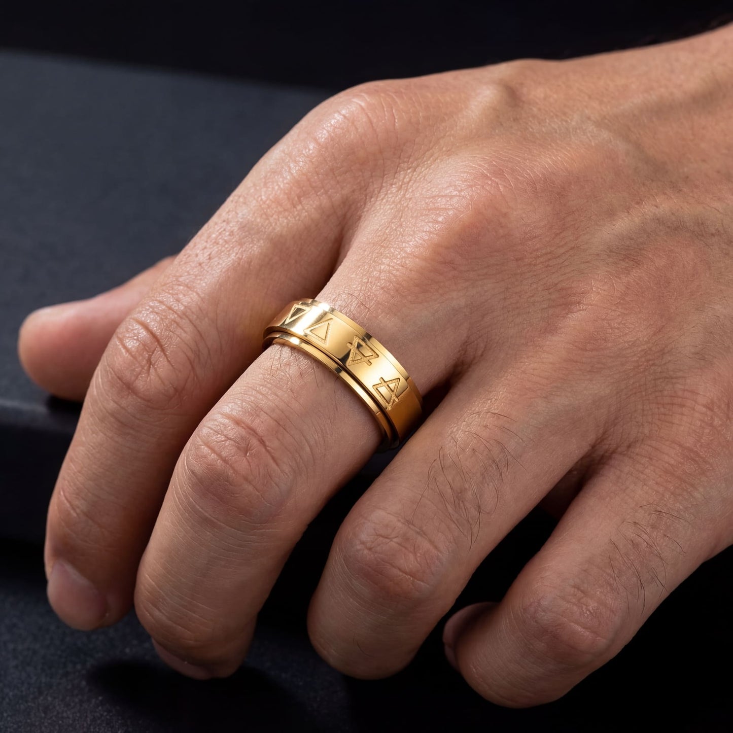 EDELSTAHL "WERLIN" RING - ICERAIN JEWELRY