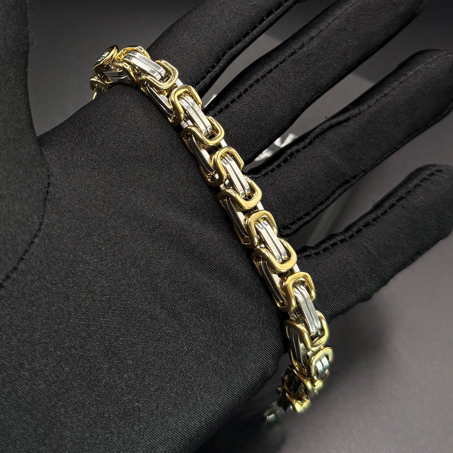 EDELSTAHL 8MM "KING" ARMBAND - ICERAIN JEWELRY