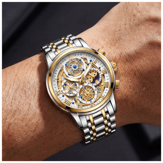 EDELSTAHL "FUTURISMA" UHR - ICERAIN JEWELRY