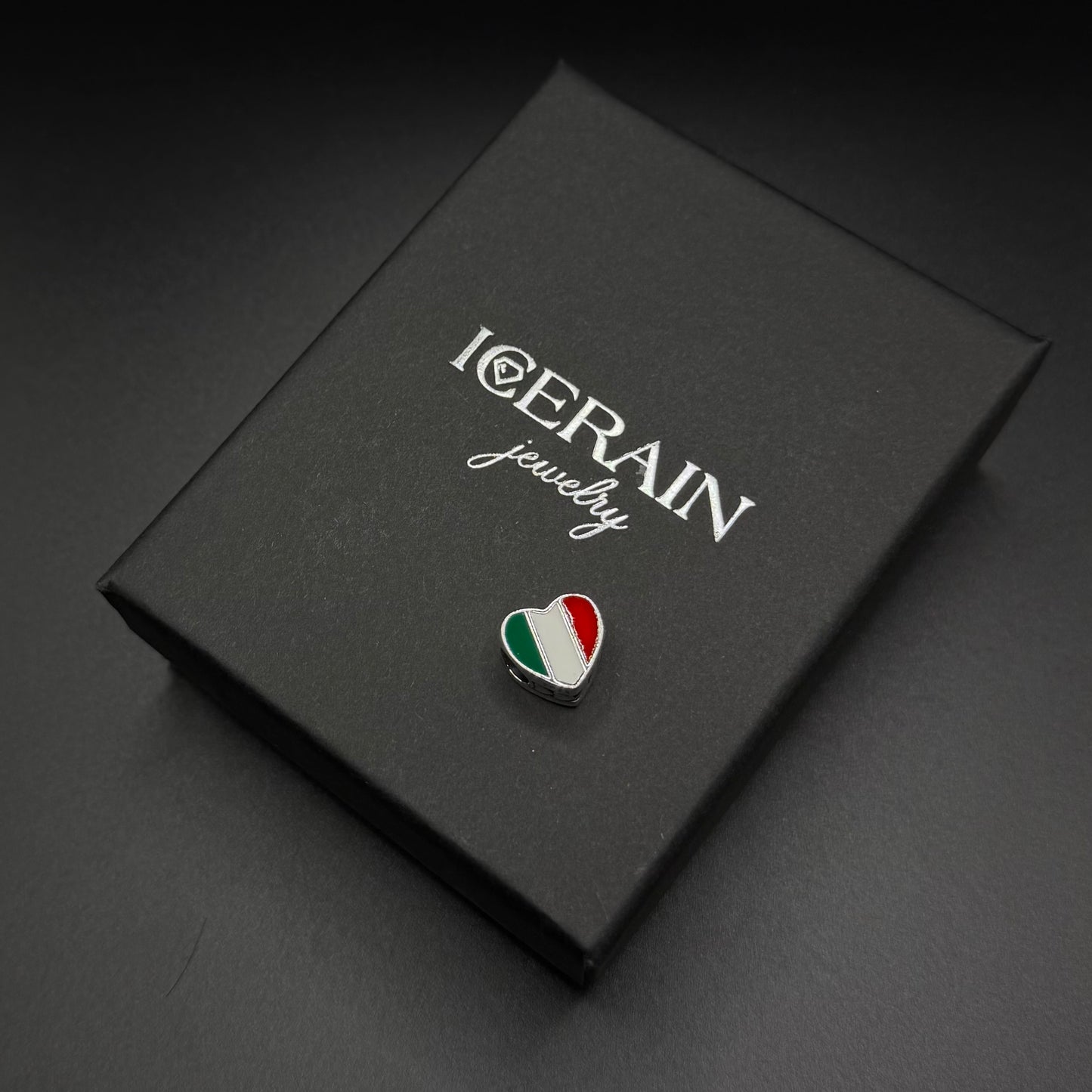 925S SILVER "ITALY" CHARM - ICERAIN JEWELRY