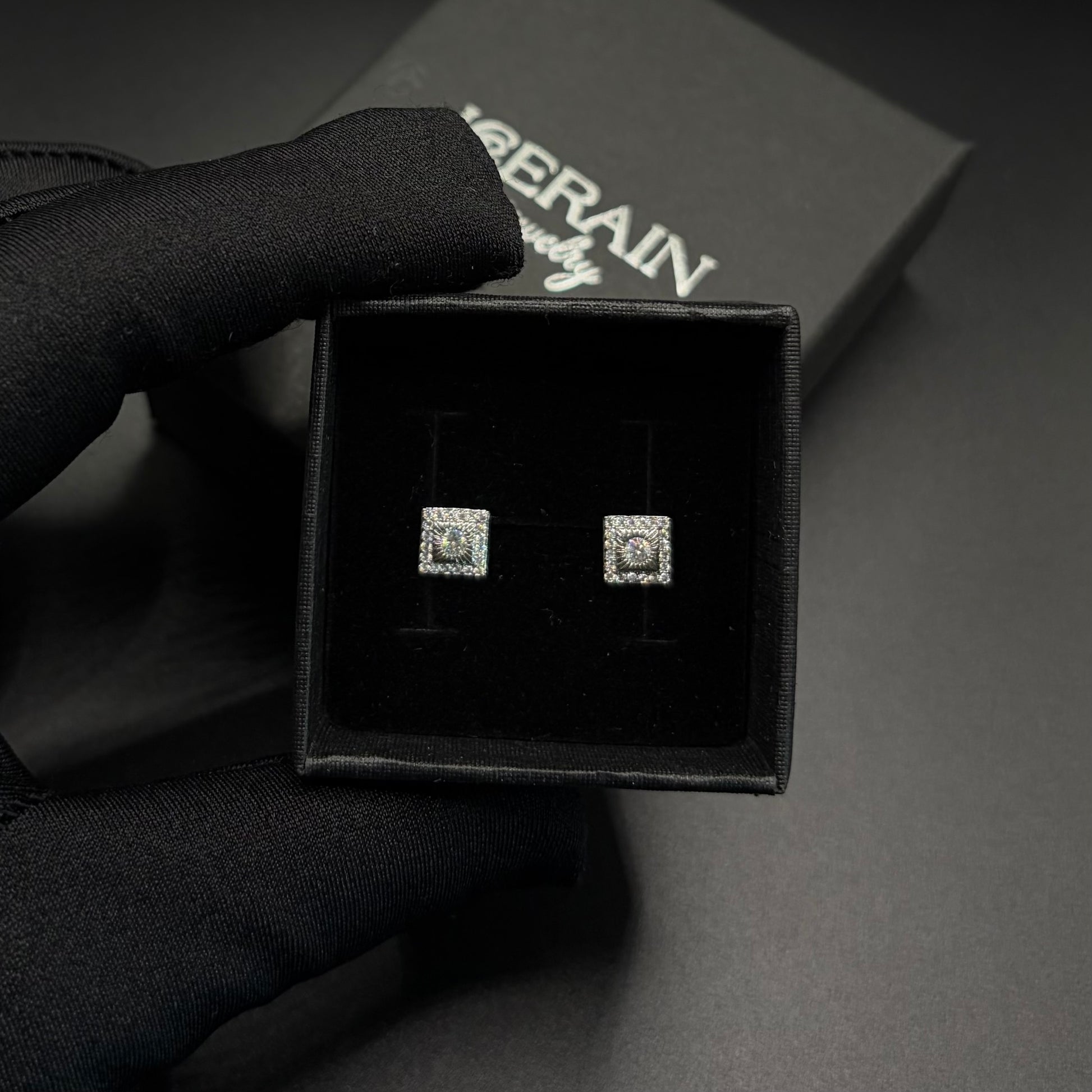 ICED OUT "SUNNY STEP" OHRRINGE - ICERAIN JEWELRY