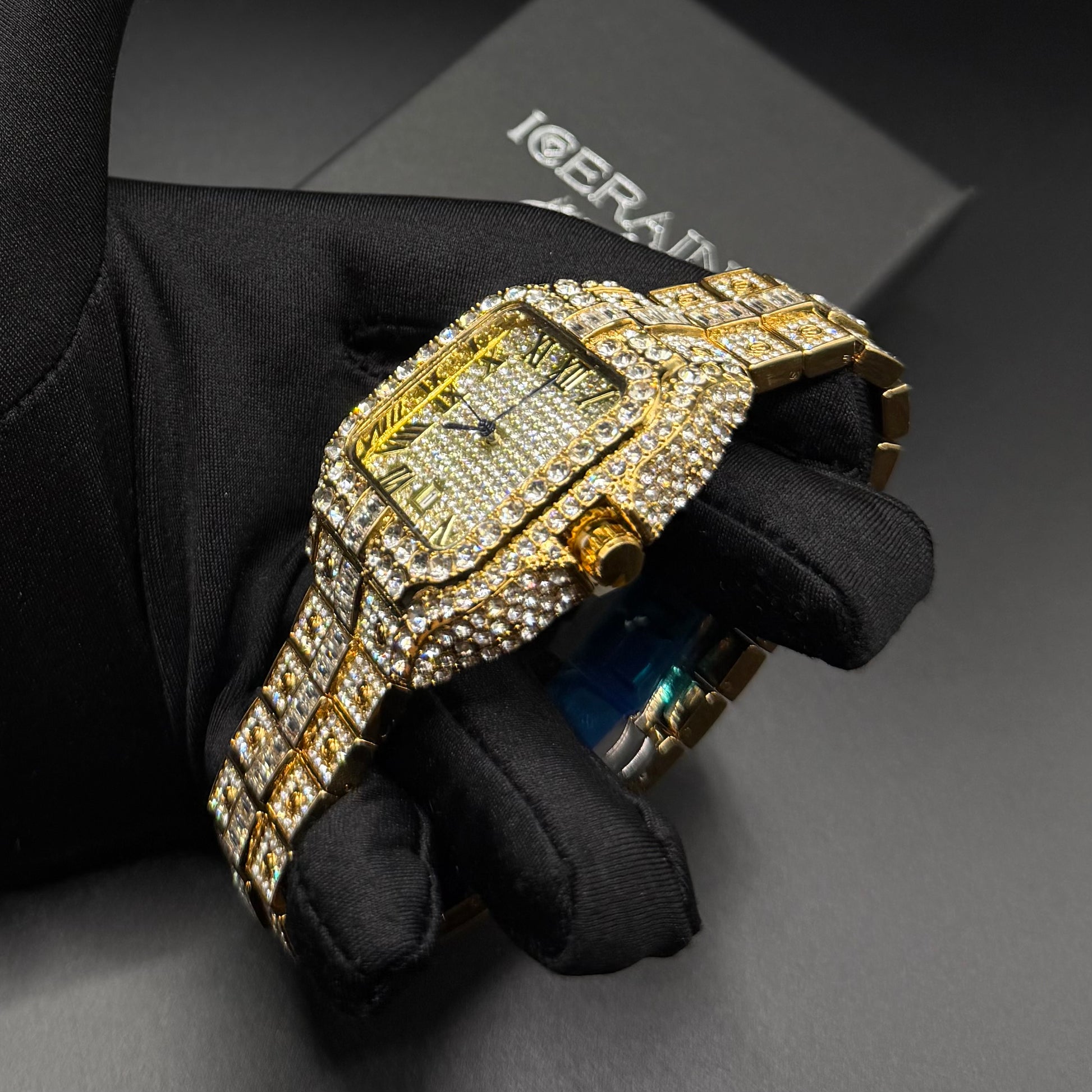 ICED OUT "PIAZZA V5" UHR - ICERAIN JEWELRY