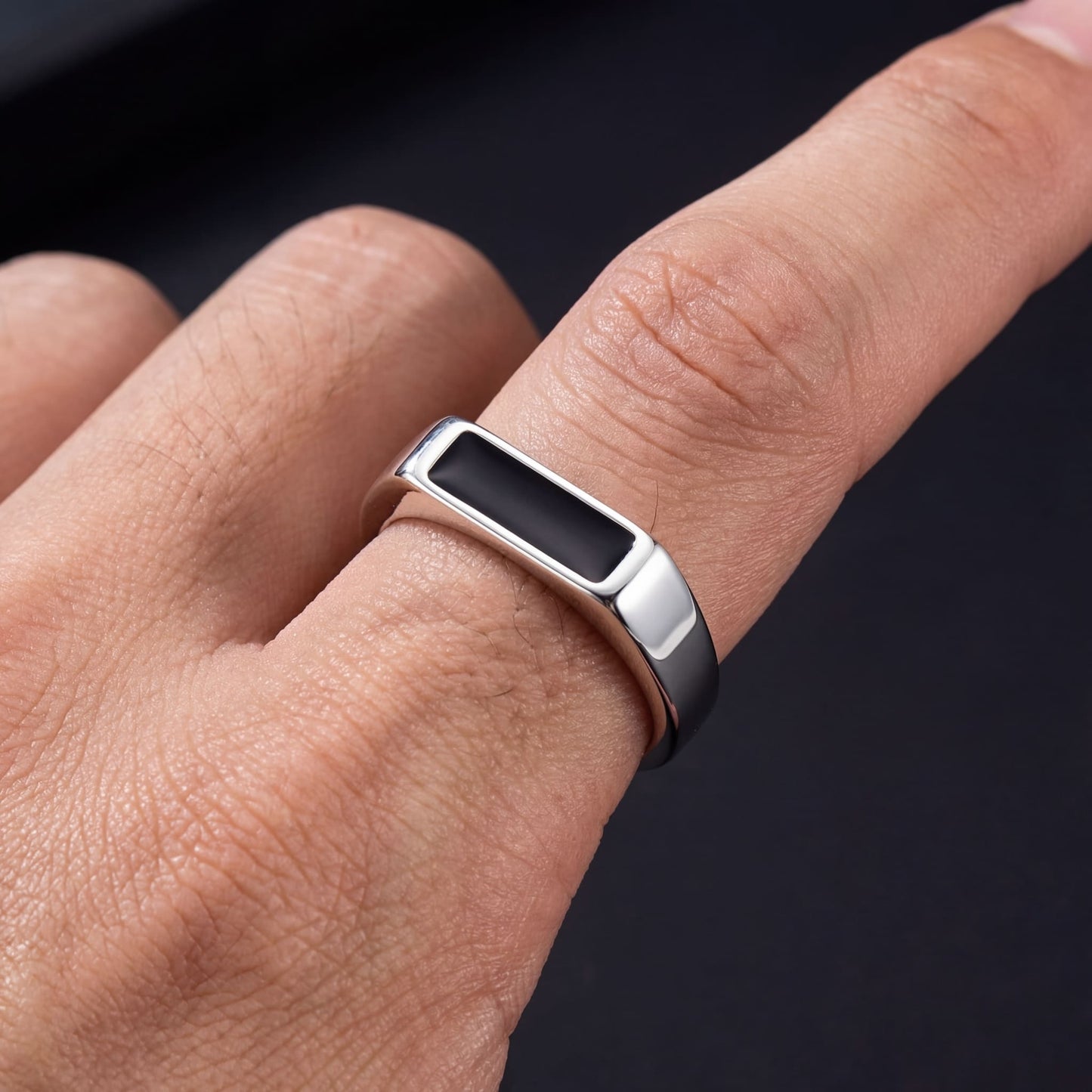 925S SILVER "FLIX" RING - ICERAIN JEWELRY