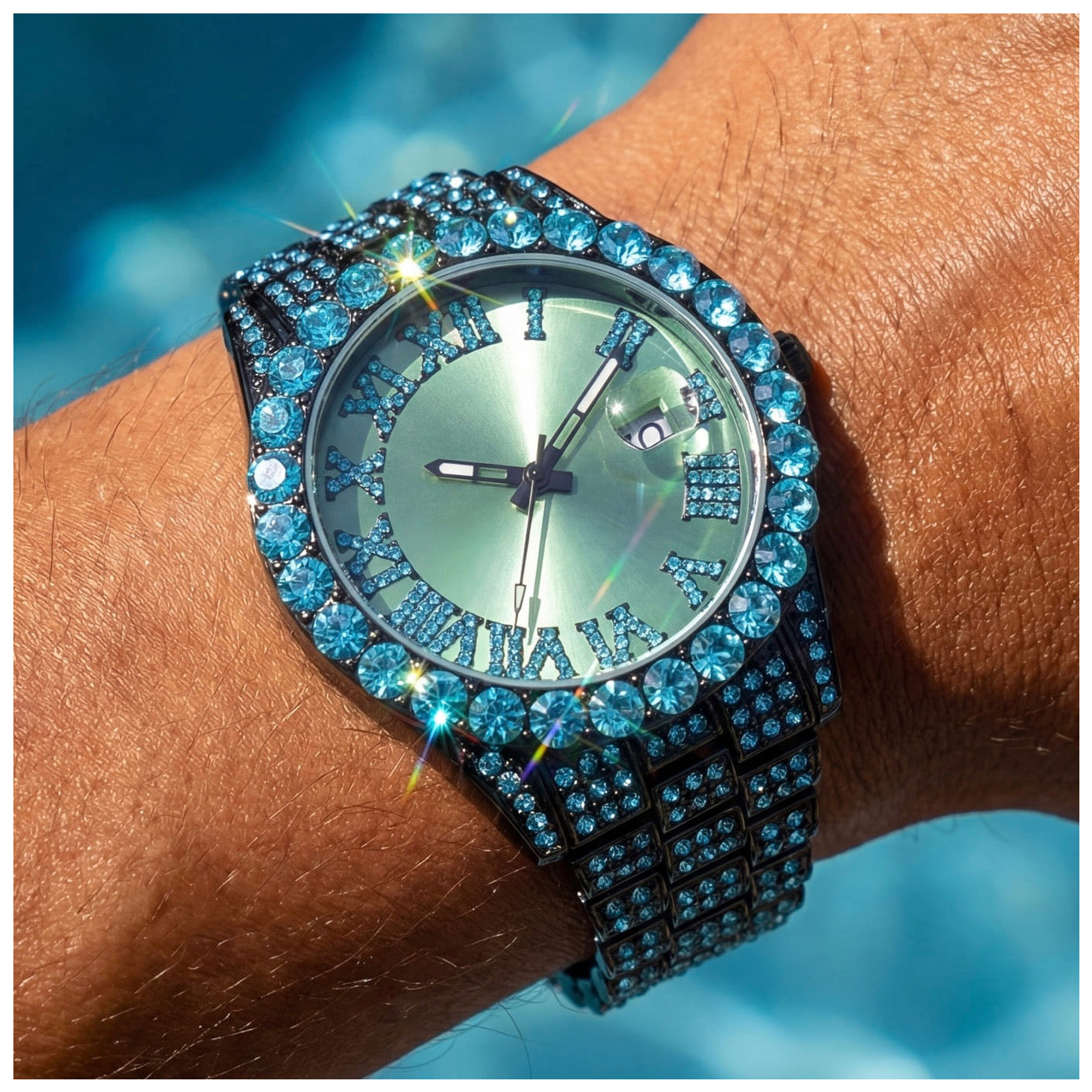 ICED OUT "REGINA V2" UHR - ICERAIN JEWELRY