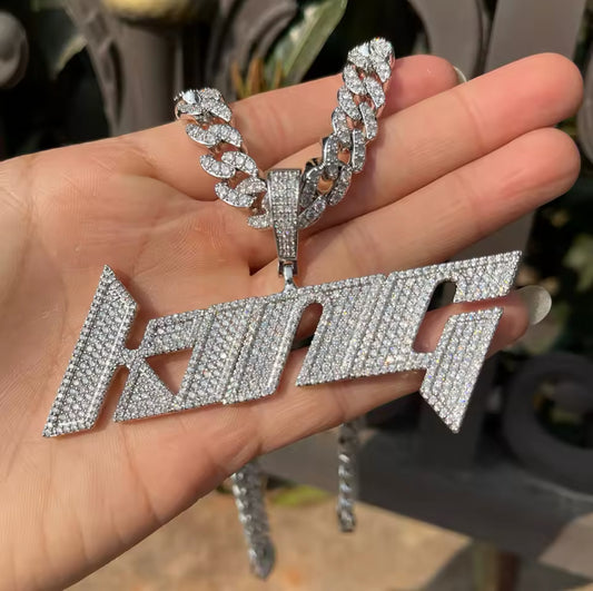 PERSONALISIERTE ICED OUT "VEXORO" KETTE - ICERAIN JEWELRY